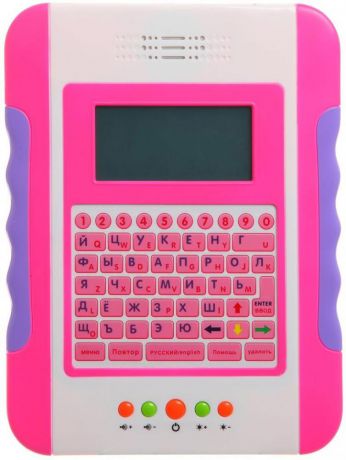 Play Smart Обучающий планшетный компьютер с цветным экраном (розовый)