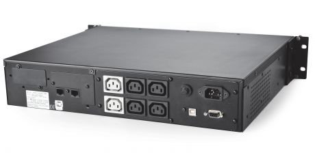 ИБП Powercom KIN-1500AP RM 1500VA/900W 2U,USB,RS-232 (4+2 IEC)