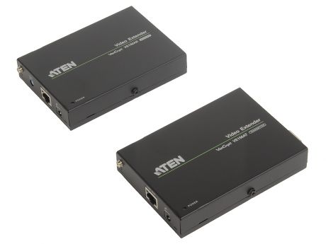 Удлинитель SVGA ATEN (VE150A-AT-G) 150 метр., 1xUTP Cat5e, HD-DB15, M)F, со шнуром VGA, Б.П. 220) 5.3V, (регул.усил.видеосигнала)