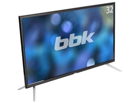 Телевизор BBK 32LEM-1027/TS2C LED 32" Black, 16:9, 1366 х 768, 3000:1, 250 кд/м2, USB, VGA, 3xHDMI, AV, DVB-T, T2, C, S