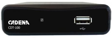 Цифровой телевизионный DVB-T2 ресивер CADENA CDT-100