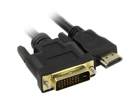 Кабель HDMI - DVI-D (19M -25M) 5м, 2 фильтра TV-COM LCG135F-5M