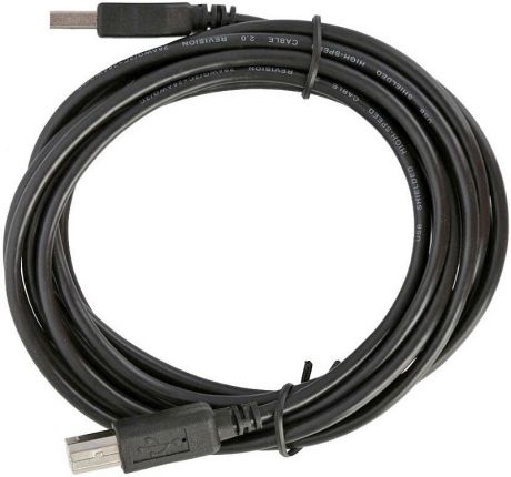 Кабель USB 2.0 A - USB B Belsis SP3092, 5 м, черный