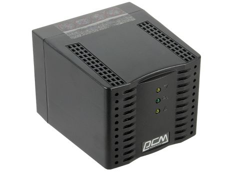 Стабилизатор напряжения Powercom TCA-1200 Black (4 EURO)