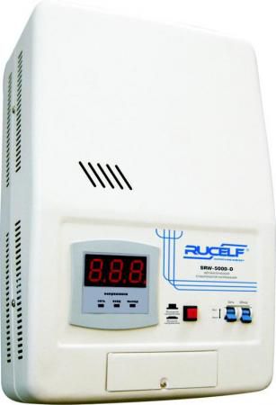 Стабилизатор RUCELF SRW-5000-D однофазный, цифровой 220В 5000ВА вх.:140-260В НАСТЕННЫЙ