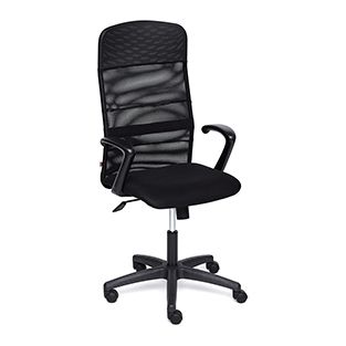 Кресло офисное Basic Доступные цвета обивки: Черная искусств. кожа + сетка