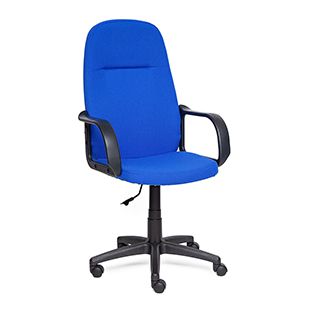 Кресло офисное TetChair Leader Доступные цвета обивки: Синяя ткань
