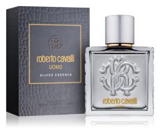 Roberto Cavalli Uomo Silver Essence Туалетная вода тестер 100 мл