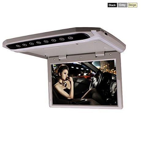 Автомобильный потолочный монитор 17,3" со встроенным Full HD медиаплеером ERGO ER174FH (HDMI/AC3)