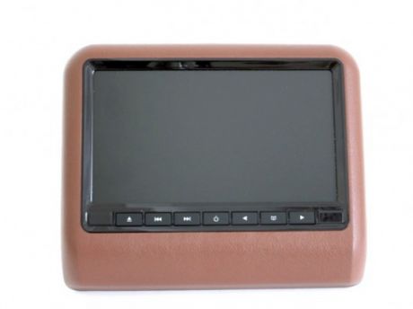 Навесной монитор ERGO ER9L Brown (USB, SD, DVD) (+ наушники в подарок!)
