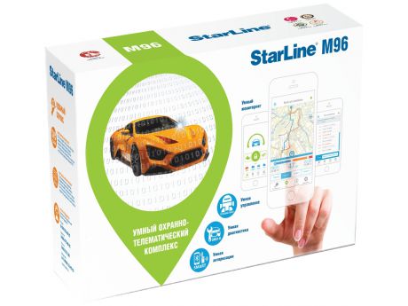 Охранно-телематический комплекc StarLine M96 L (2sim) (Официальный дилер StarLine!)