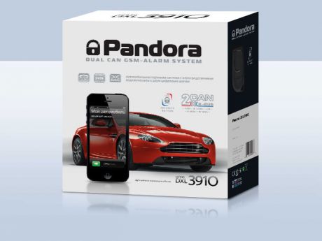 Автосигнализация Pandora DXL 3910PRO 2xCAN+GSM+LIN+Slave