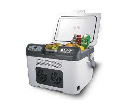 Термоэлектрический автохолодильник AVS CC-27WBC (+ аккумуляторы холода в подарок!)