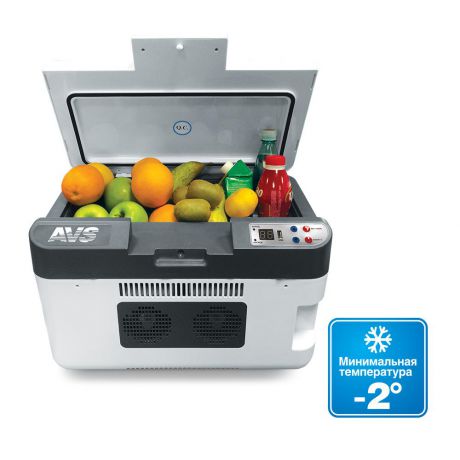 Термоэлектрический автохолодильник AVS CC-24WBC (+ аккумуляторы холода в подарок!)