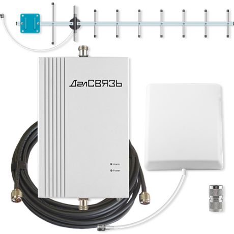Усилитель GSM сигнала сотовой связи ДалСВЯЗЬ DS-900-20 C2 (+ кронштейн для антенны в подарок!)