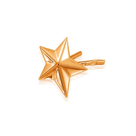 Звезда на погоны из золота 01В010008