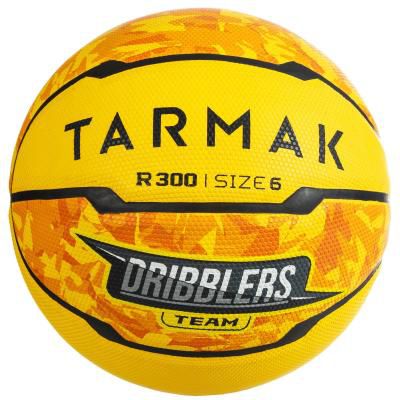 Мяч TARMAK Баскетбольный Мяч Для Начинающих Девочек, Мальчиков, Женщин R300, Размер 6