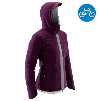 Куртка B'TWIN Велосипедная Куртка-дождевик Жен. Velo 900