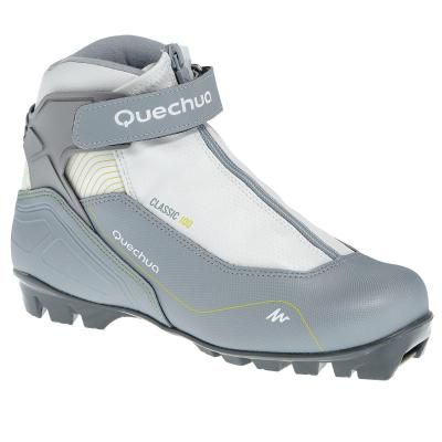 Лыжные ботинки QUECHUA Ботинки Для Беговых Лыж Для Классического Хода Женские Nnn Classic 100