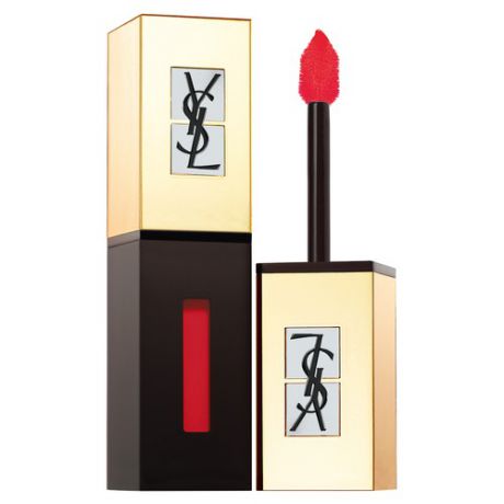 Yves Saint Laurent VERNIS A LEVRES POP WATER Лак для губ 201 Dewy Red