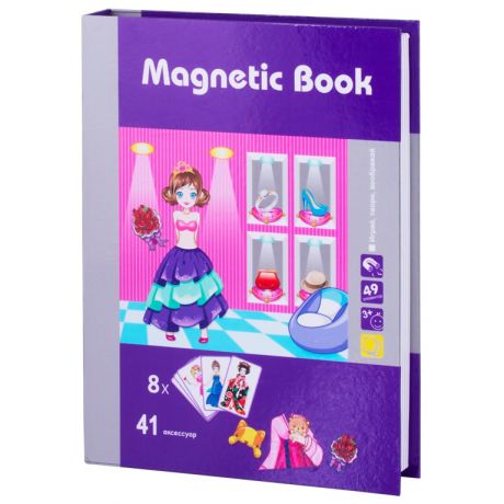 Развивающая игра Magnetic Book Маскарад TAV037