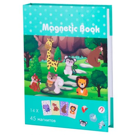 Развивающая игра Magnetic Book В зоопарке TAV034