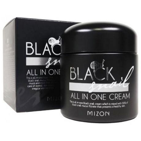 Крем с экстрактом черной улитки Mizon Black Snail All In One Cream, 75ml