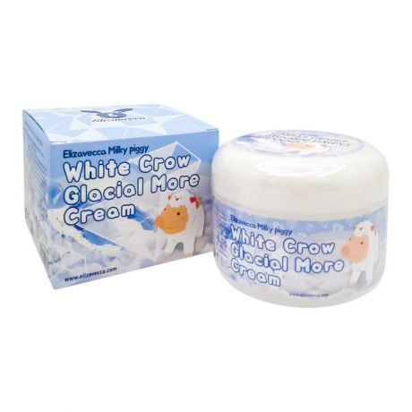 Осветляющий крем для лица Elizavecca Milky Piggy White Crow Glacial More Cream