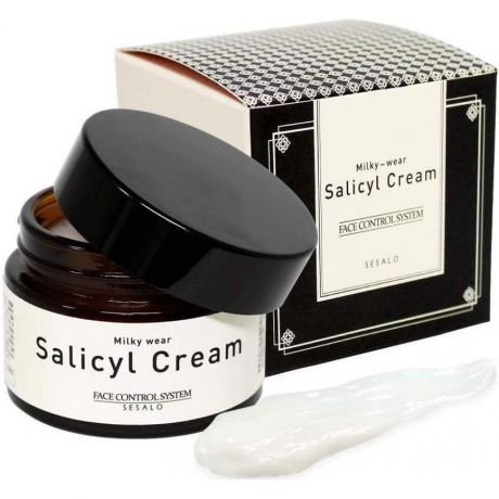 Салициловый крем с эффектом пилинга Elizavecca Milky Wear Salicyl Cream