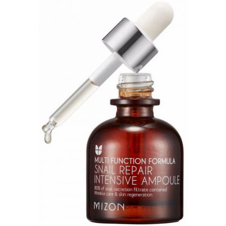 Концентрированная улиточная сыворотка для лица Mizon Snail Repair Intensive Ampoule