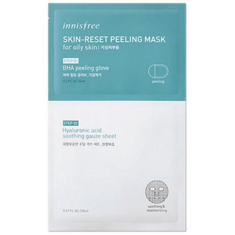 Пилинг-маска для жирной кожи Innisfree Skin-Reset Peeling Mask For Oily Skin