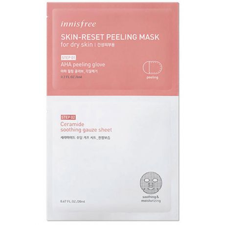 Пилинг-маска для сухой кожи Innisfree Skin-Reset Peeling Mask For Dry Skin