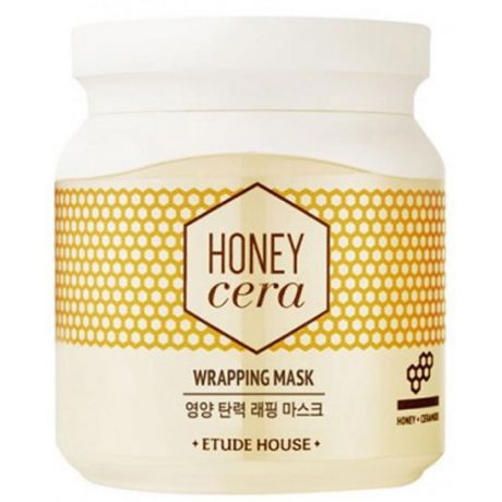 Питательная маска на основе маточного молочка Etude House Honey Cera Wrapping Mask