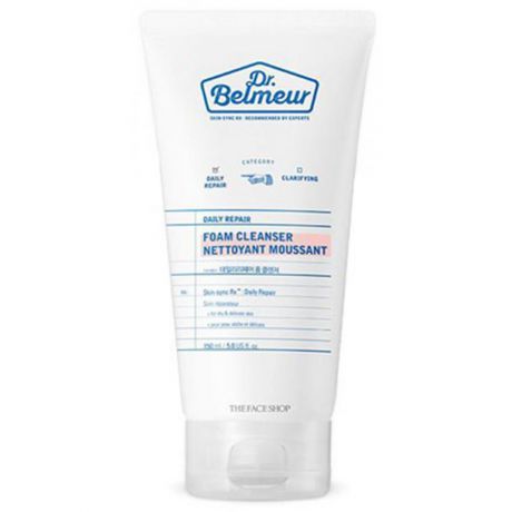 Восстанавливающая пенка для умывания The Face Shop Dr. Belmeur Daily Repair Foam Cleanser