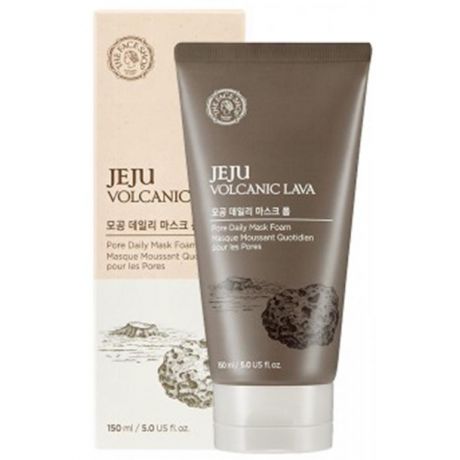 Вулканическая пенка для умывания The Face Shop Jeju Volcanic Lava Pore Daily Mask Foam