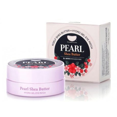 Гидрогелевые патчи для глаз Koelf Pearl Shea Butter Hydro Gel Eye Patch, 60шт