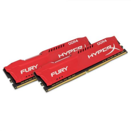 Память DDR4 Kingston 16GB CL18 DIMM (kit of 2) HyperX FURY Red (HX432C18FR2K2/16)