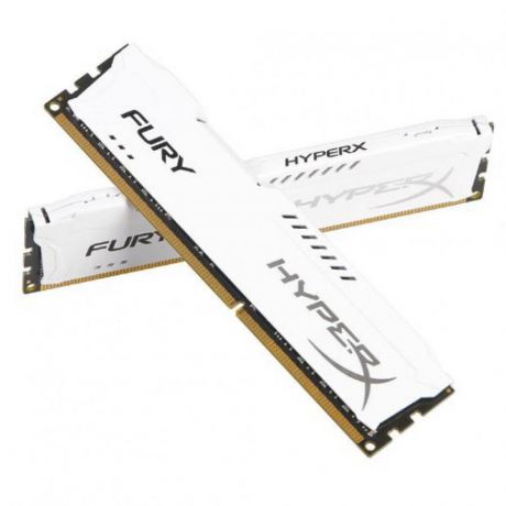 Память DDR4 Kingston 16GB CL19 DIMM (Kit of 2) HyperX FURY White (HX434C19FW2K2/16)