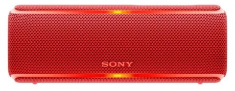 Портативная акустика Sony SRS-XB21 красный 14W 2.0 BT/3.5Jack 10м (SRSXB21R.RU2)