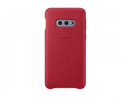 Чехол Samsung LeatherCover для Galaxy S10e (G970) EF-VG970LREGRU Red