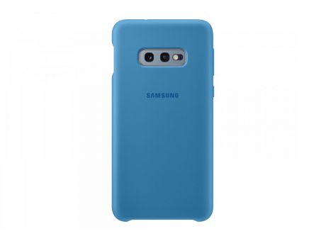 Чехол Samsung SiliconeCover для Galaxy S10e (G970) EF-PG970TLEGRU Blue