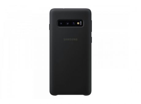 Чехол Samsung SiliconeCover для Galaxy S10 (G973) EF-PG973TBEGRU Black