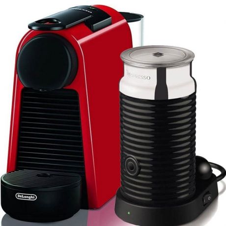 Кофемашина Delonghi Nespresso EN85.RAE 1150Вт красный/черный