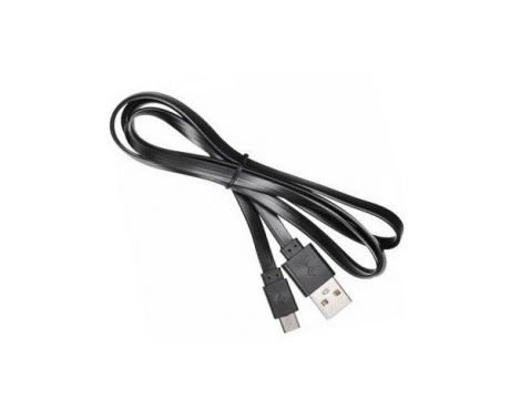 Кабель Buro BHP MICROUSB 1M FLAT micro USB B (m) USB A(m) 1м черный плоский