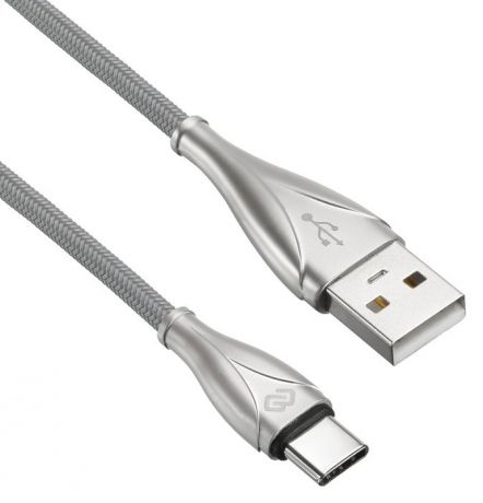 Кабель Digma USB A (m) USB Type-C (m) 2м серый