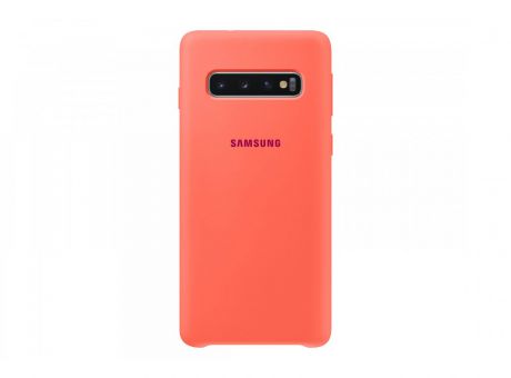 Чехол (клип-кейс) Samsung для Samsung Galaxy S10 Silicone Cover розовый (EF-PG973THEGRU)