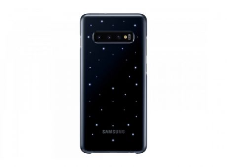Чехол (клип-кейс) Samsung для Samsung Galaxy S10+ LED Cover черный (EF-KG975CBEGRU)