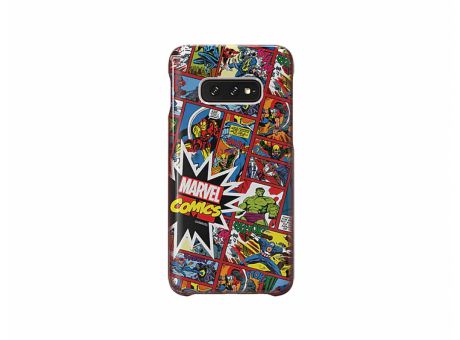 Чехол (клип-кейс) Samsung для Samsung Galaxy S10e Marvel Case MComics красный (GP-G970HIFGHWH)