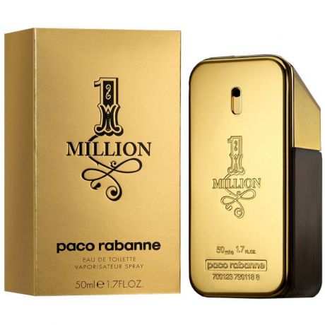 Туалетная вода Paco Rabanne 1 Million man edt, 50 мл