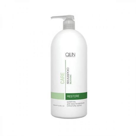 Шампунь для волос Ollin Professional Care Restore, 1000 мл, восстановление
